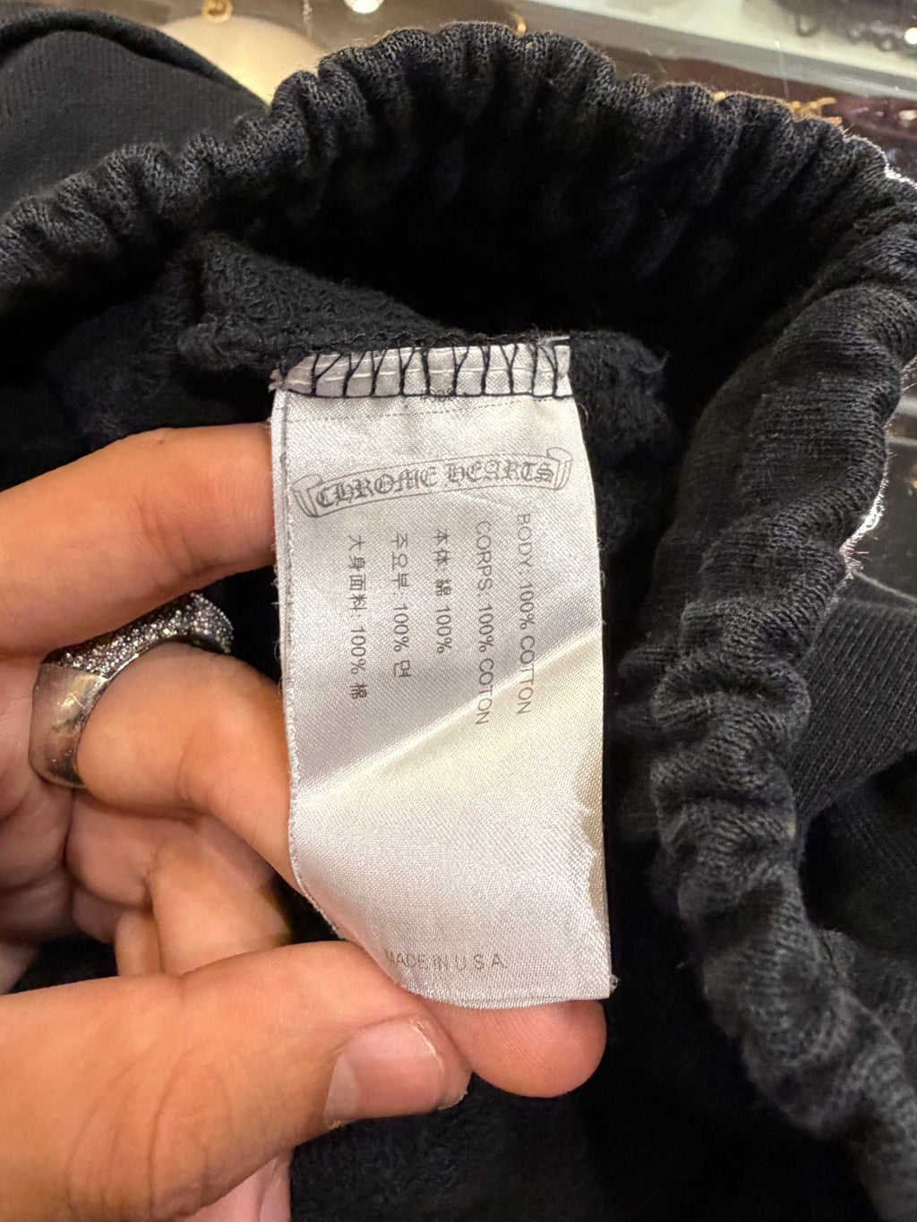 Chrome Hearts x Matty Boy
'Stay Fast' Cargo Sweatpants -
Black