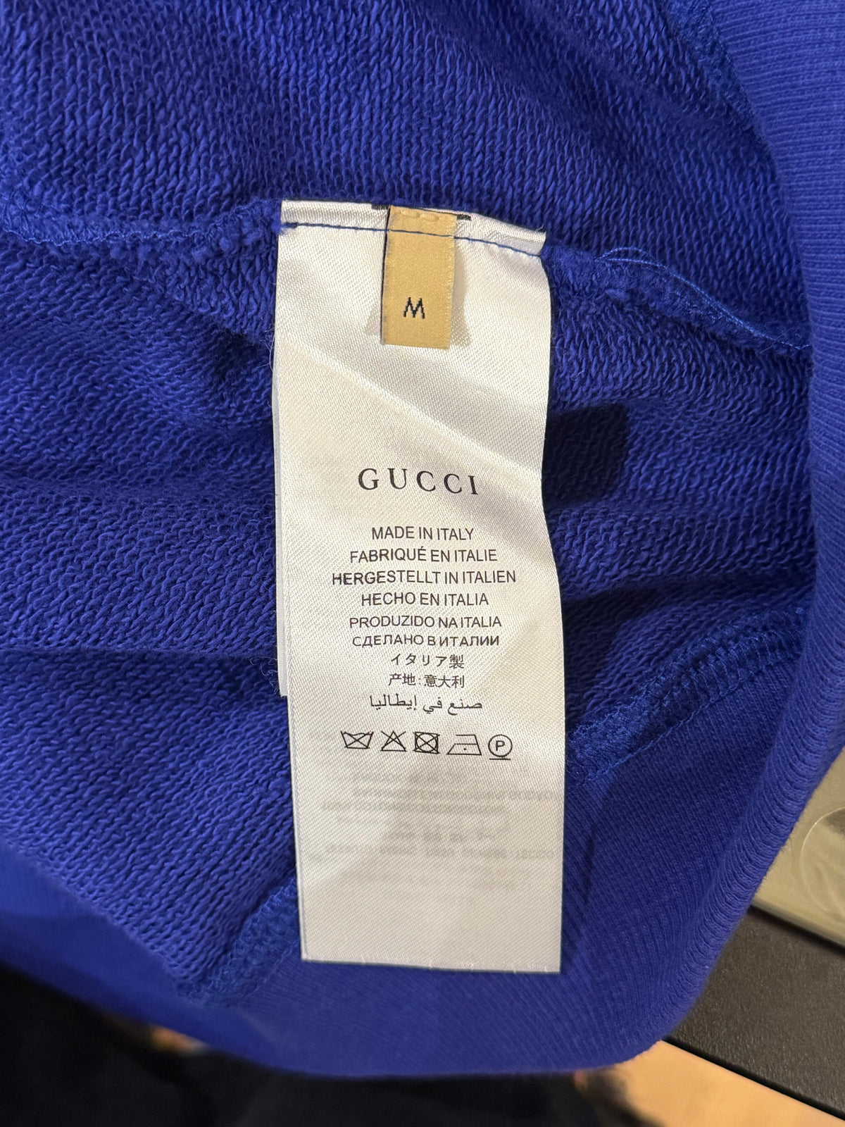 Gucci ‘25 Eschatology’ Hoodie - Blue