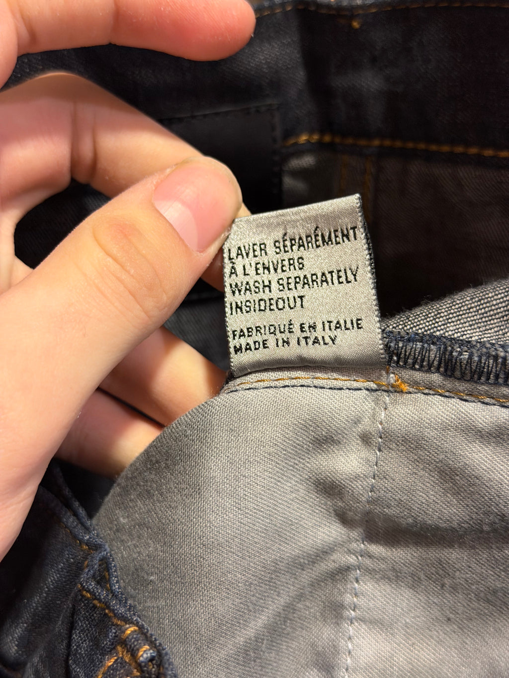 Dior Homme Under a Lucky Denim Jeans