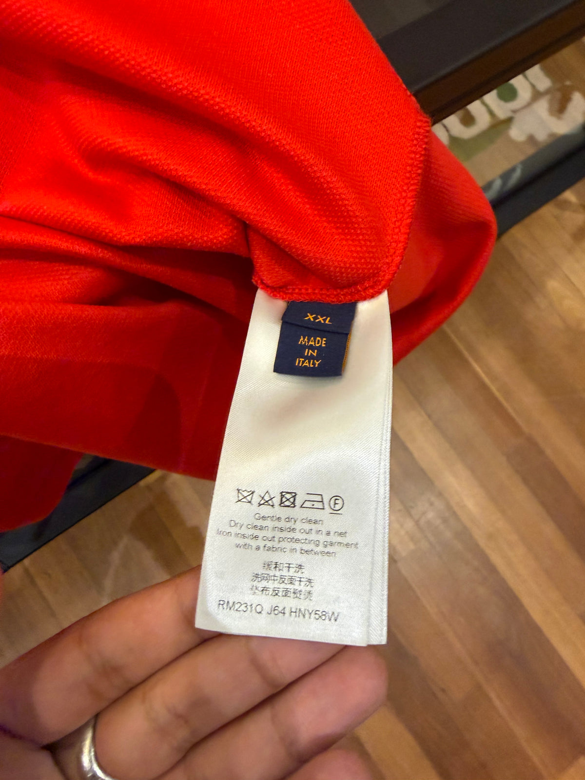 Louis Vuitton Staples Edition
Embroidered Polo - Red