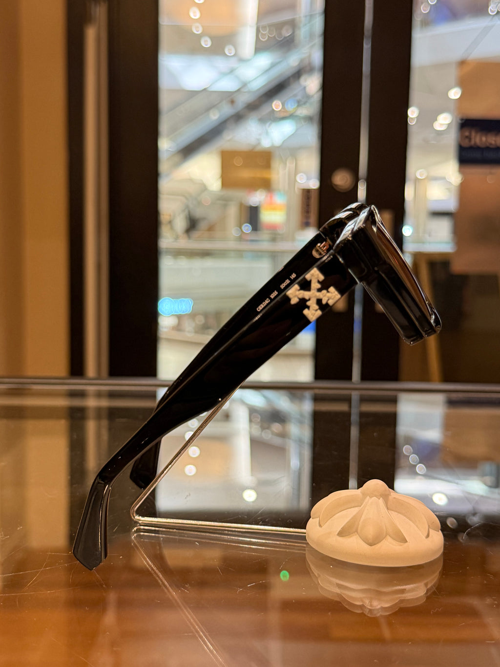 Off-White Virgil Square Glasses w Changeable Lenses