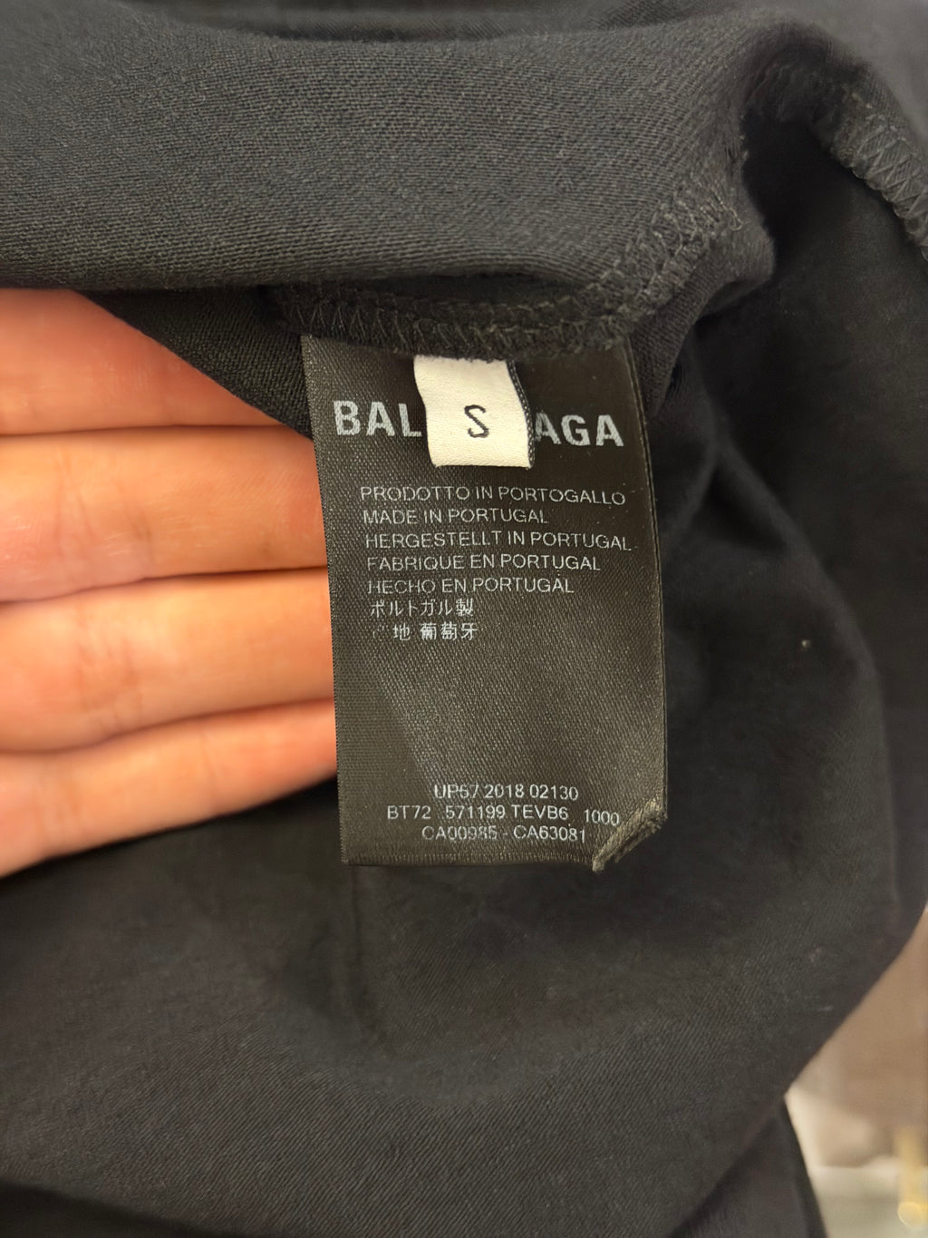 Balenciaga Rose LS Shirt - Black