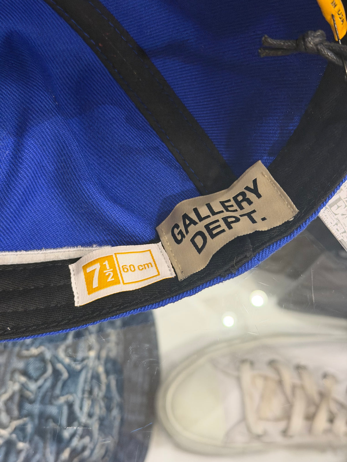 Gallery Dept Leather G Patch Hat - Blue