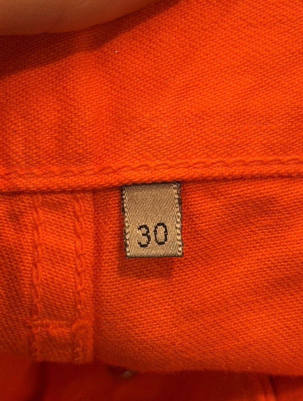 Dior ‘Planisphere’ Denim Jeans - Orange