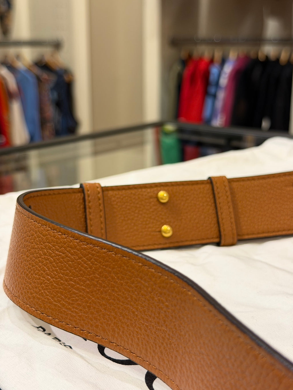 Chloé Marcie Saddle Bag - Tan