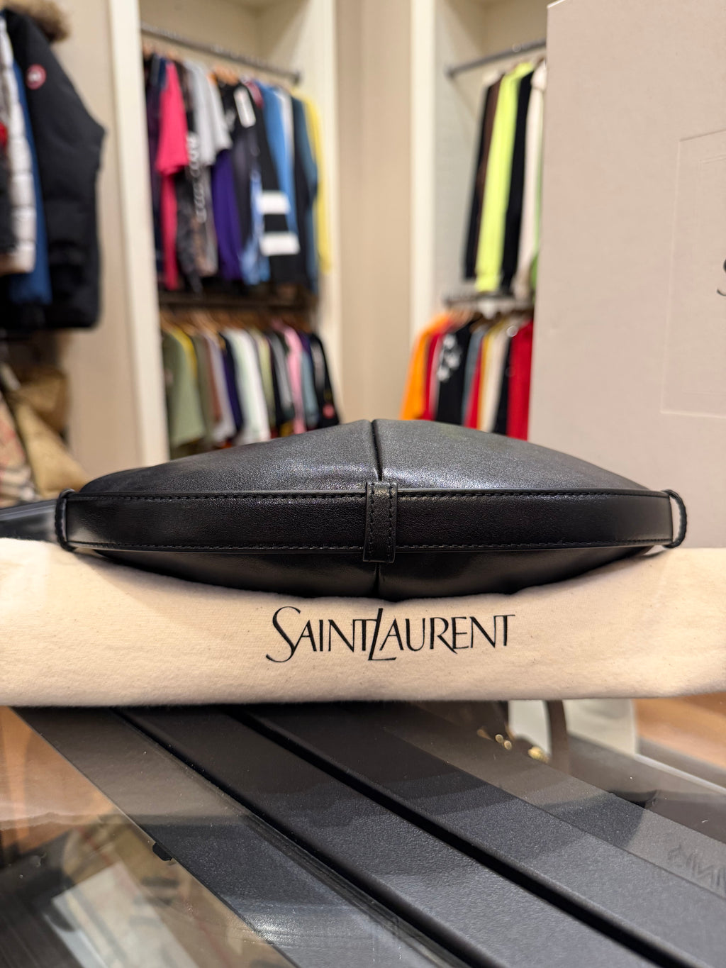 Saint Laurent Mombasa Small Leather