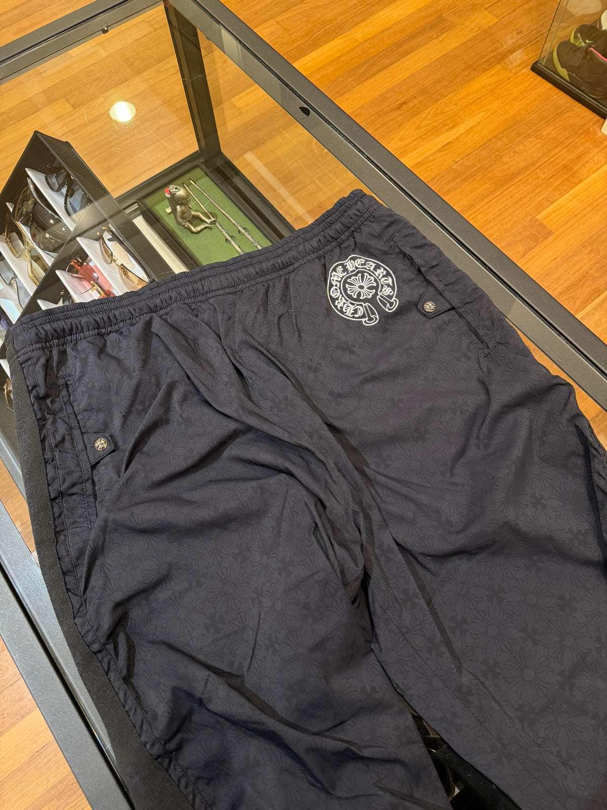 Chrome Hearts Monogram Snap Track Pants
