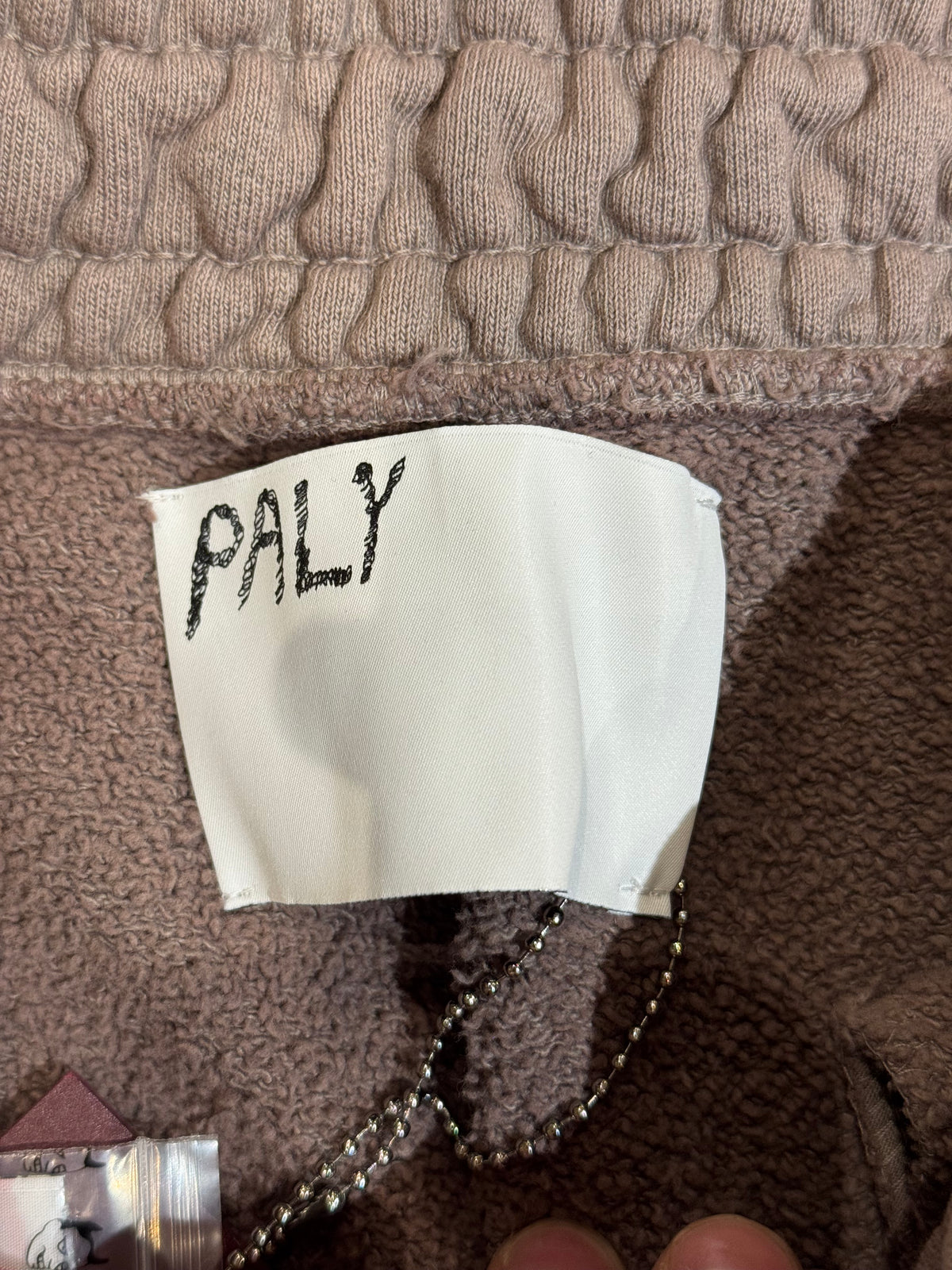 Paly Hollywood Mass Print Sweatpants - Beige