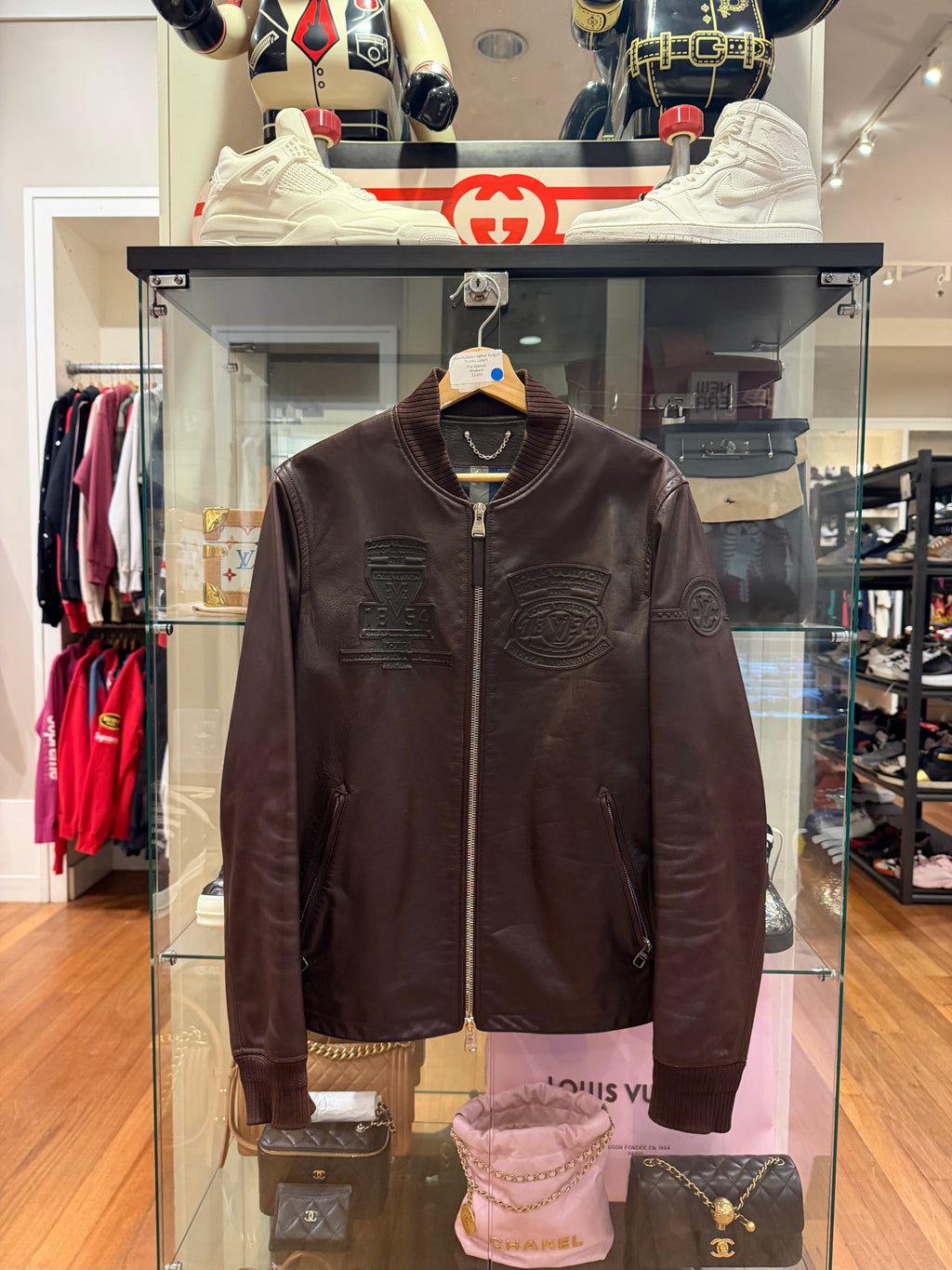 Louis Vuitton Leather King of
Trunks Jacket