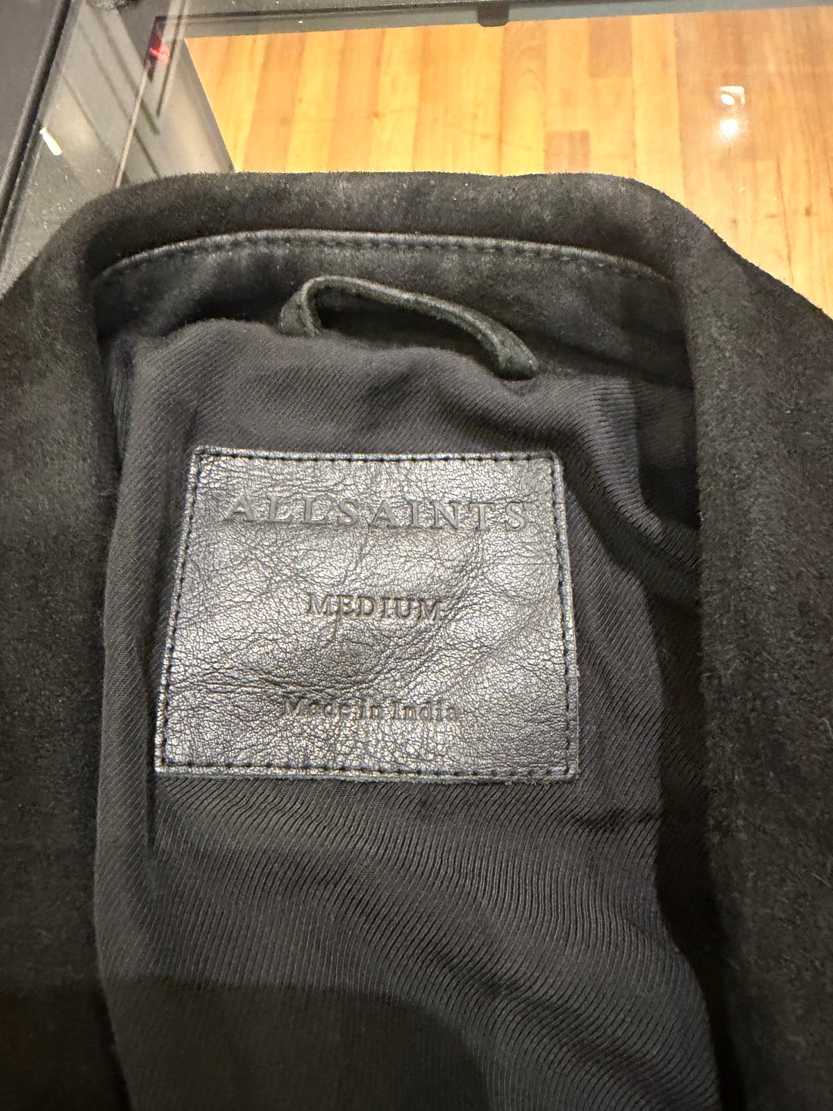 All Saints Suede Biker Jacket
Pre-Owned