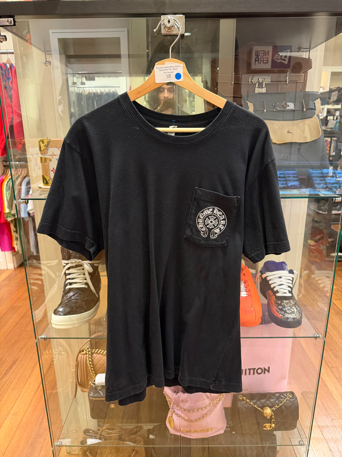 Chrome Hearts Miami Floral
Horseshoe Tee - Black