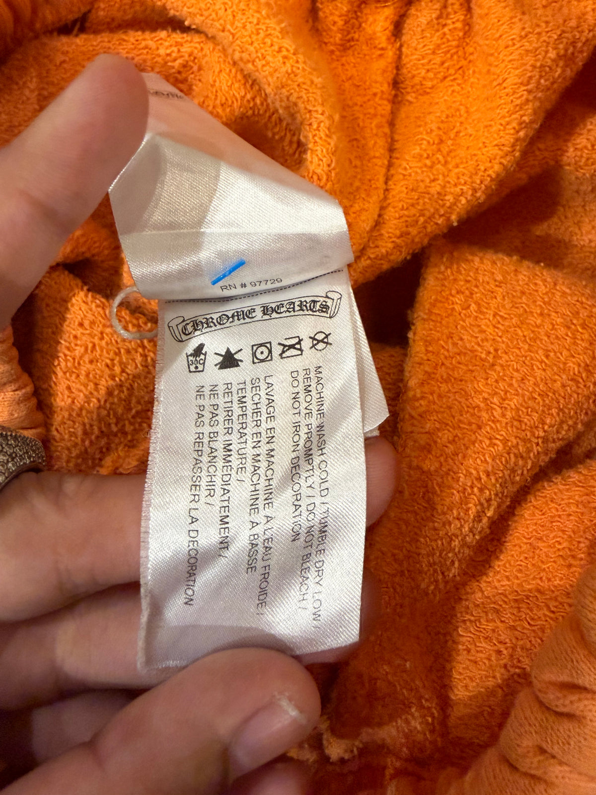 Chrome Hearts x Matty Boy Link & Build Sweatpants -
Orange