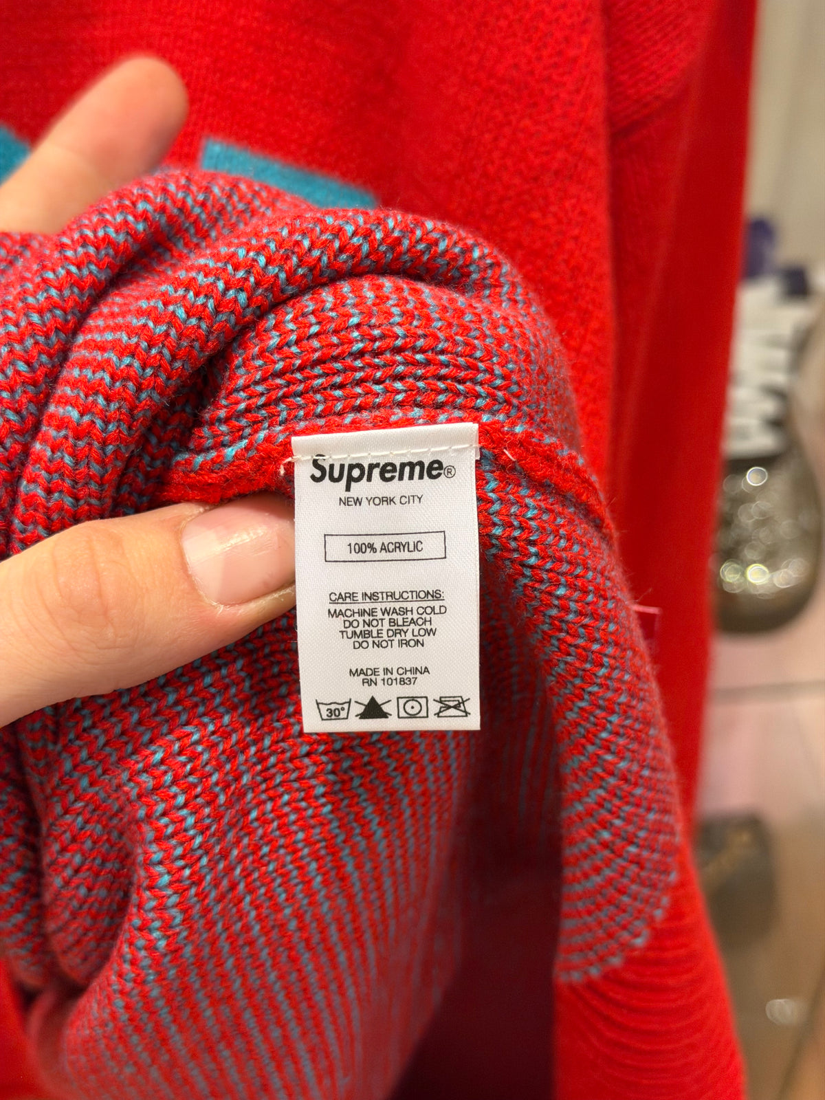 Supreme x Thrasher Knit Sweater