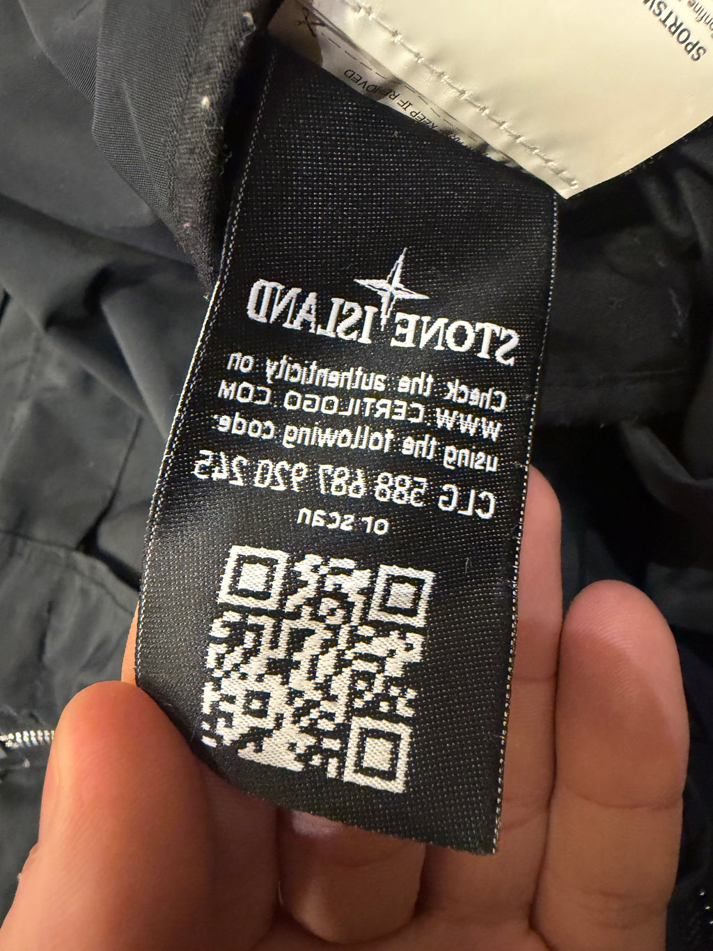 Stone Island Hooded Nylon Parka Jacket