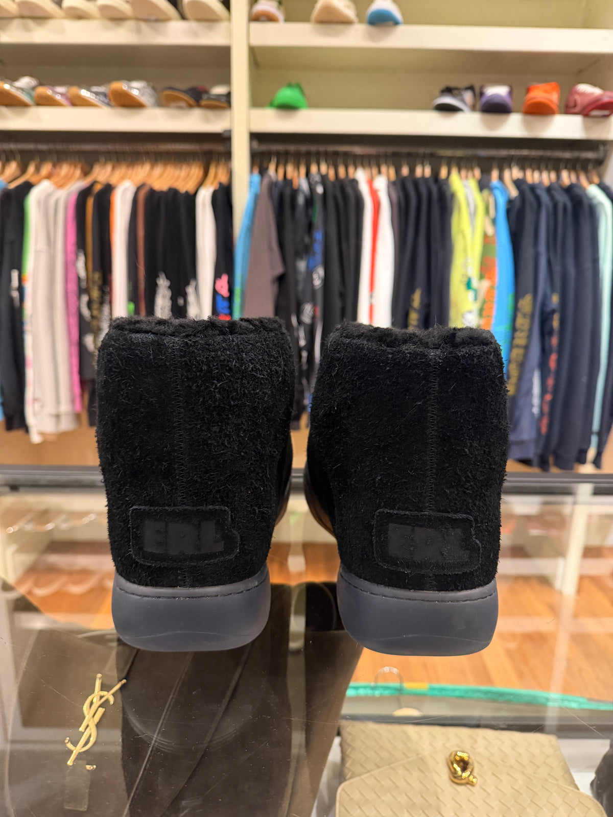 ERL Vamp Boots - Black