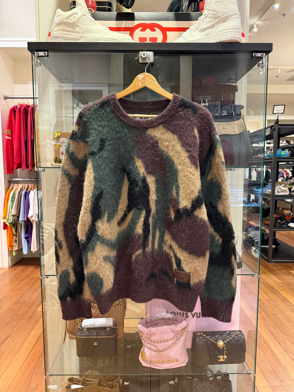 Palace Camo Sweater