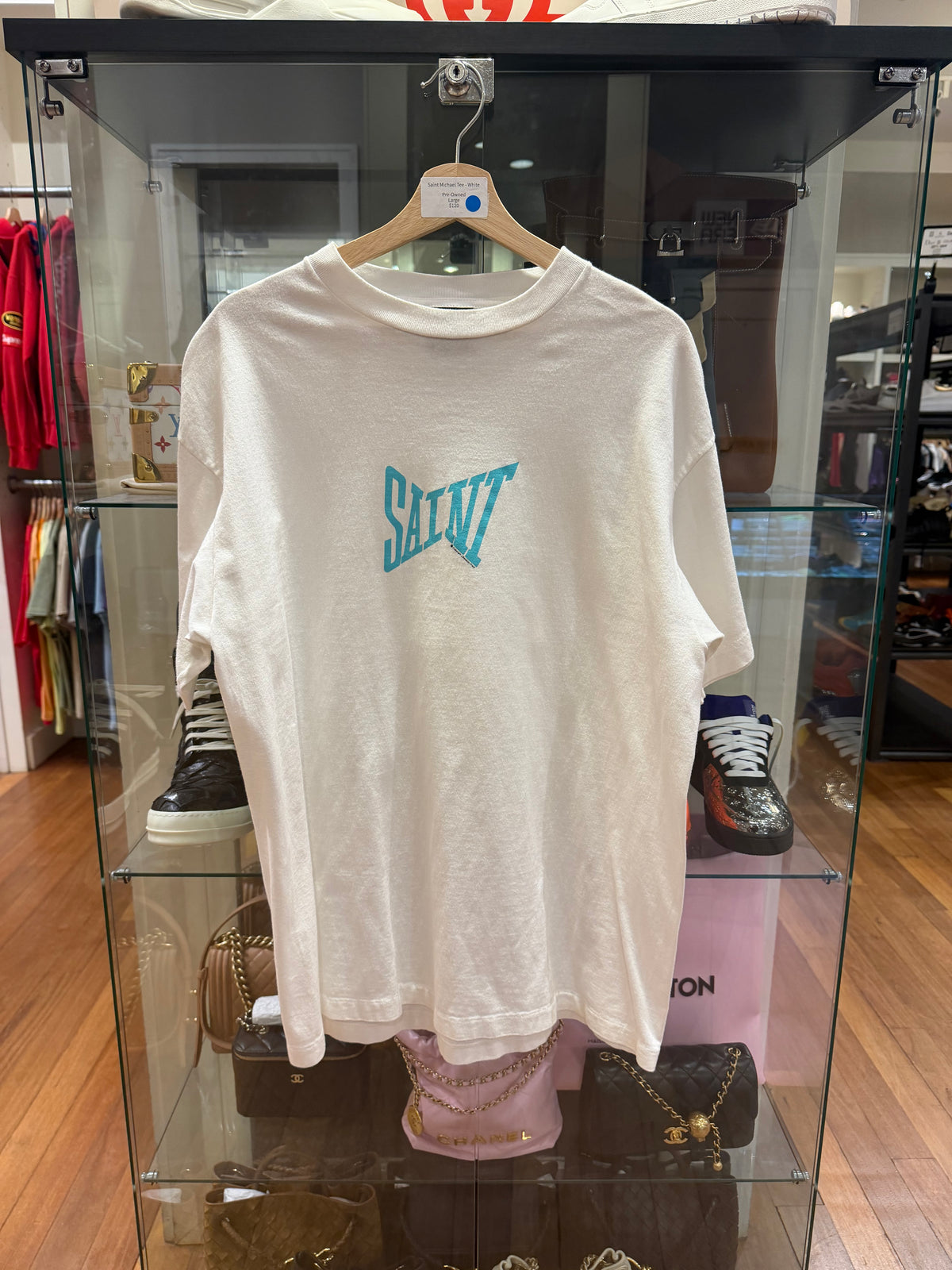 Saint Michael Tee - White