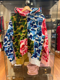 Bape ABC Camo Crazy Shark Full Zip Hoodie