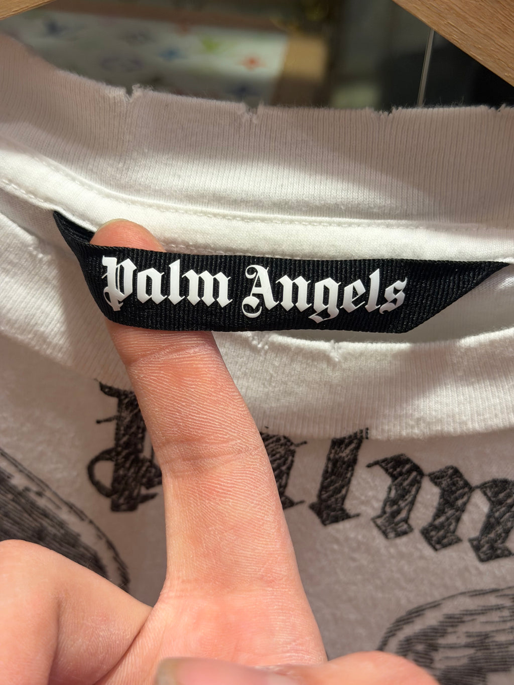 Palm Angels University Tee - White
