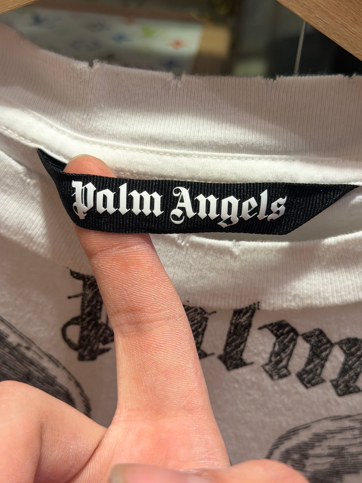 Palm Angels University Tee - White