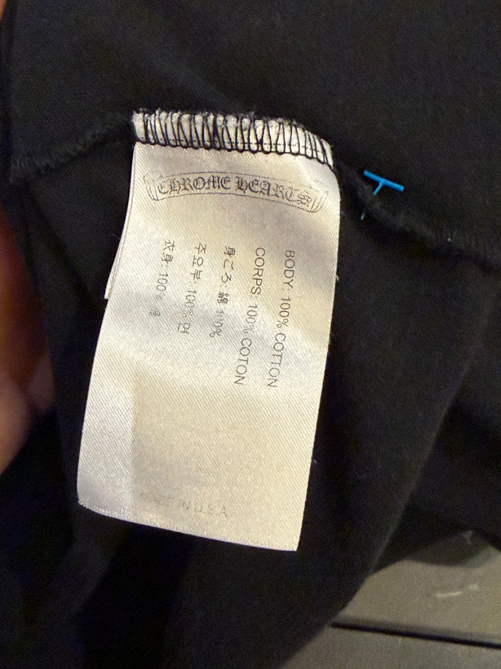 Chrome Hearts CH Plus LS - Black