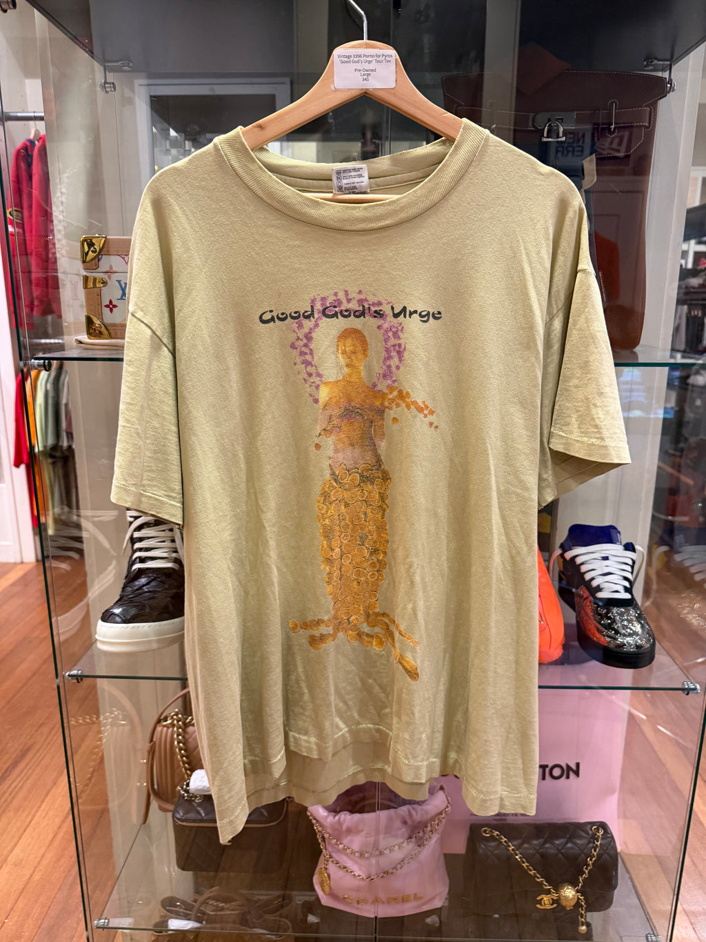 Vintage 1996 Porno for Pyros ‘Good Gods Urge’ Tour Tee