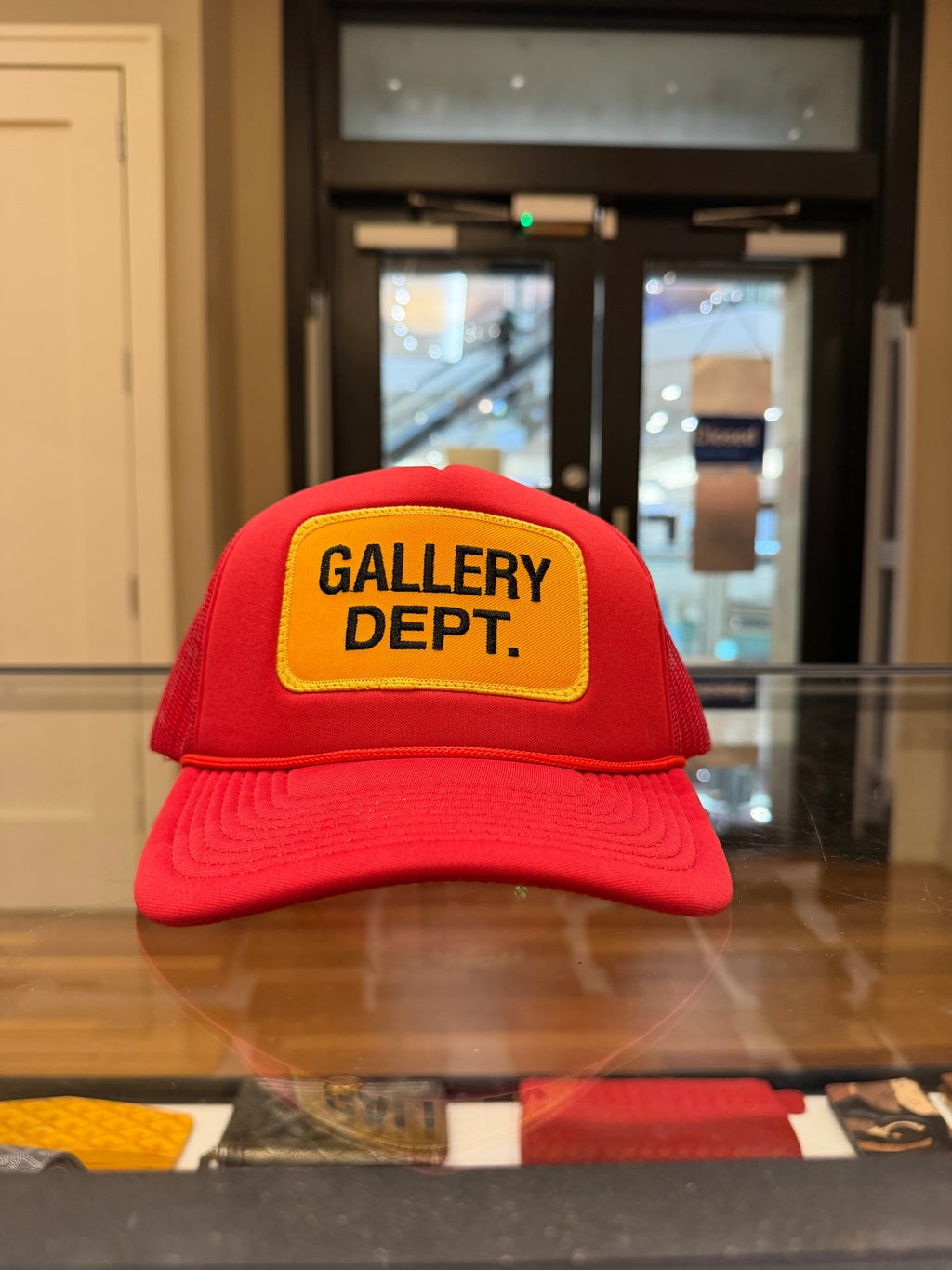 Gallery Dept. Trucker Hat - Red/Yellow