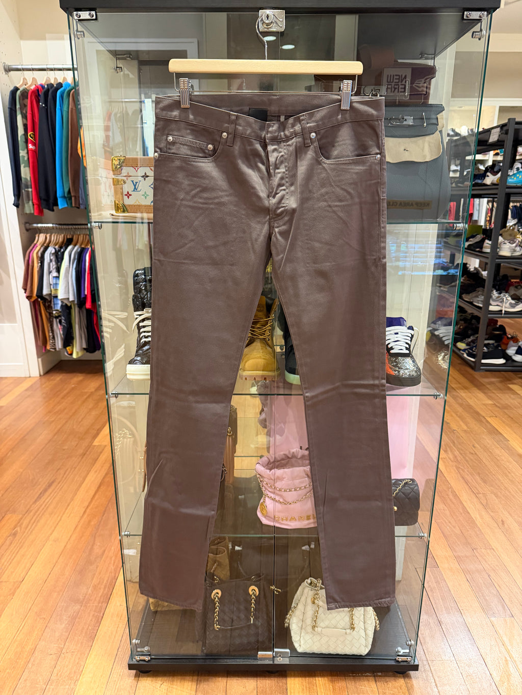 Dior Homme AW11 Stretch ‘Super Slender’ Pants - Taupe