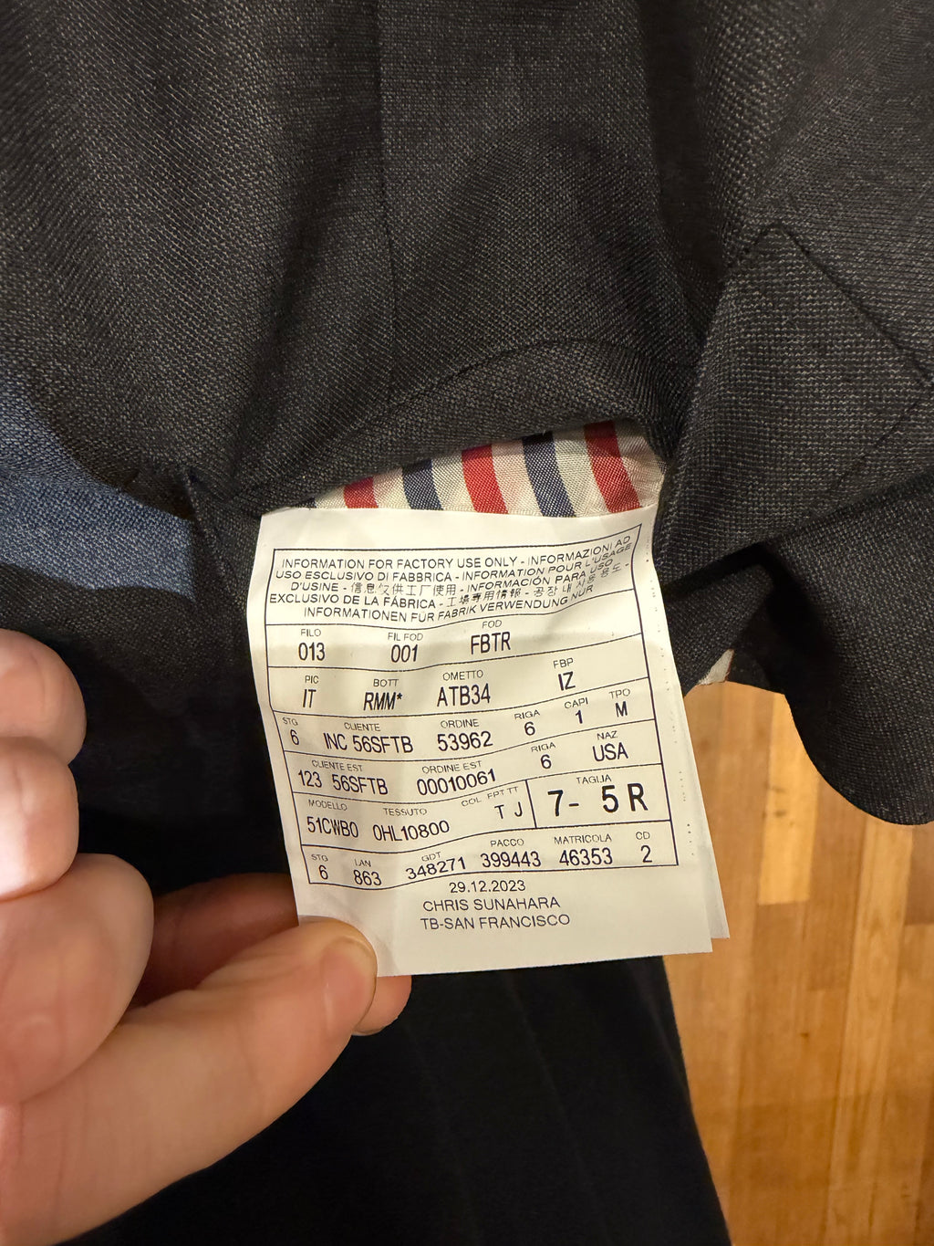Thom Browne Tuxedo Vest