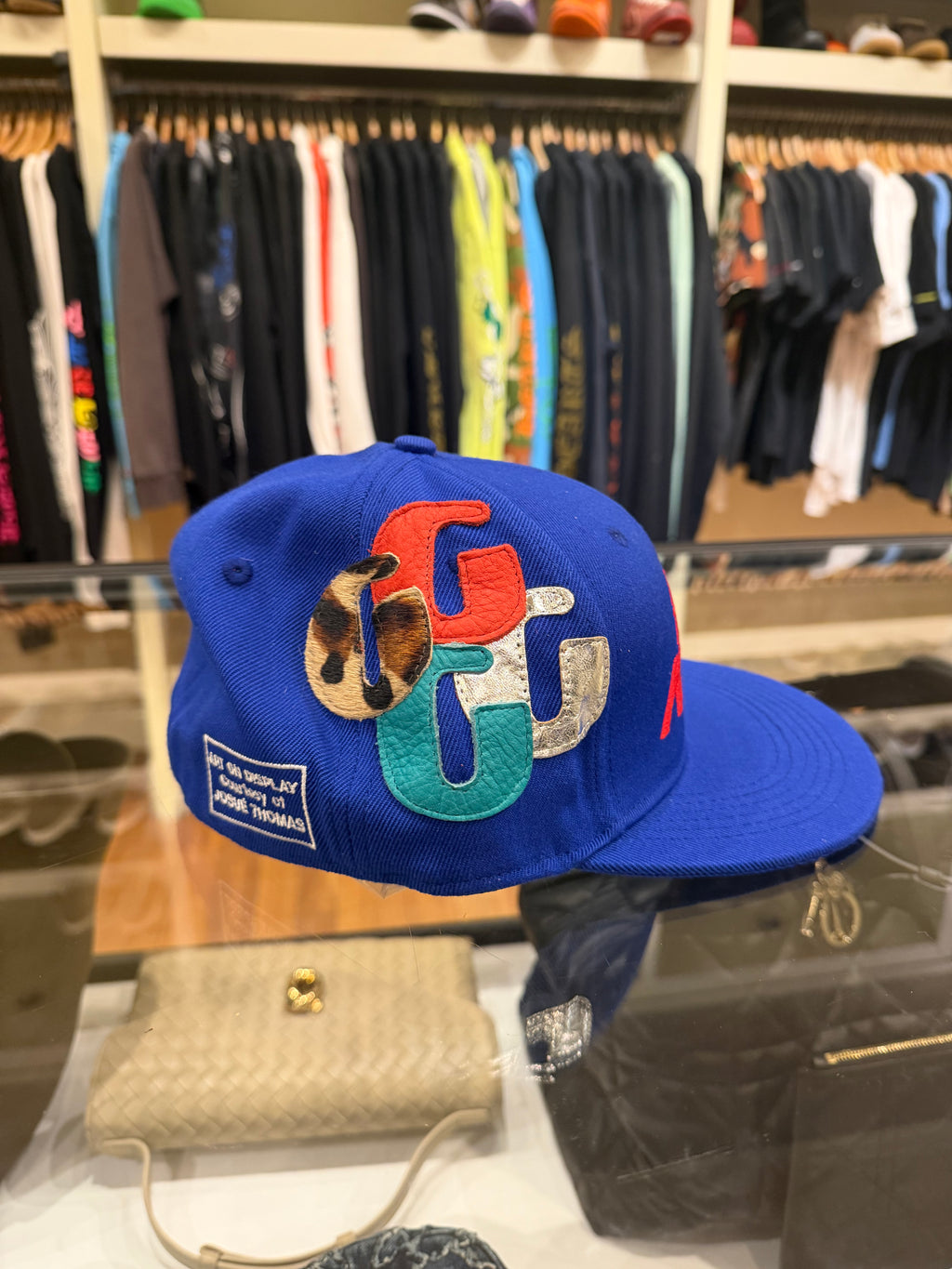 Gallery Dept Leather G Patch Hat - Blue
