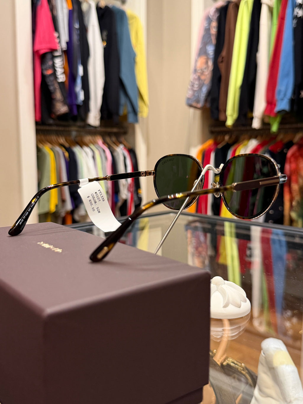 Tom Ford Jet 51MM Round Sunglasses