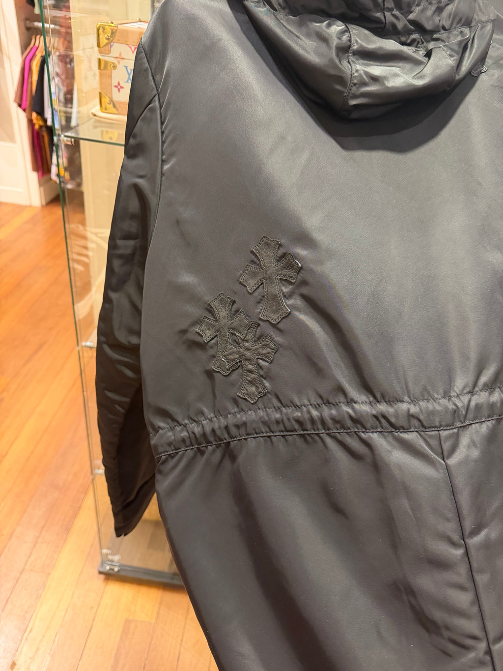 Chrome Hearts Cross Patch Parka - Black