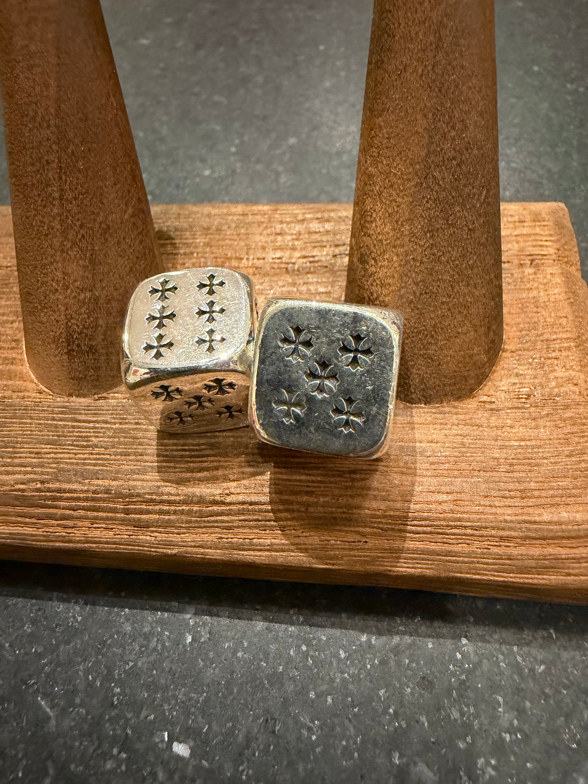 Chrome Hearts Dice - Silver