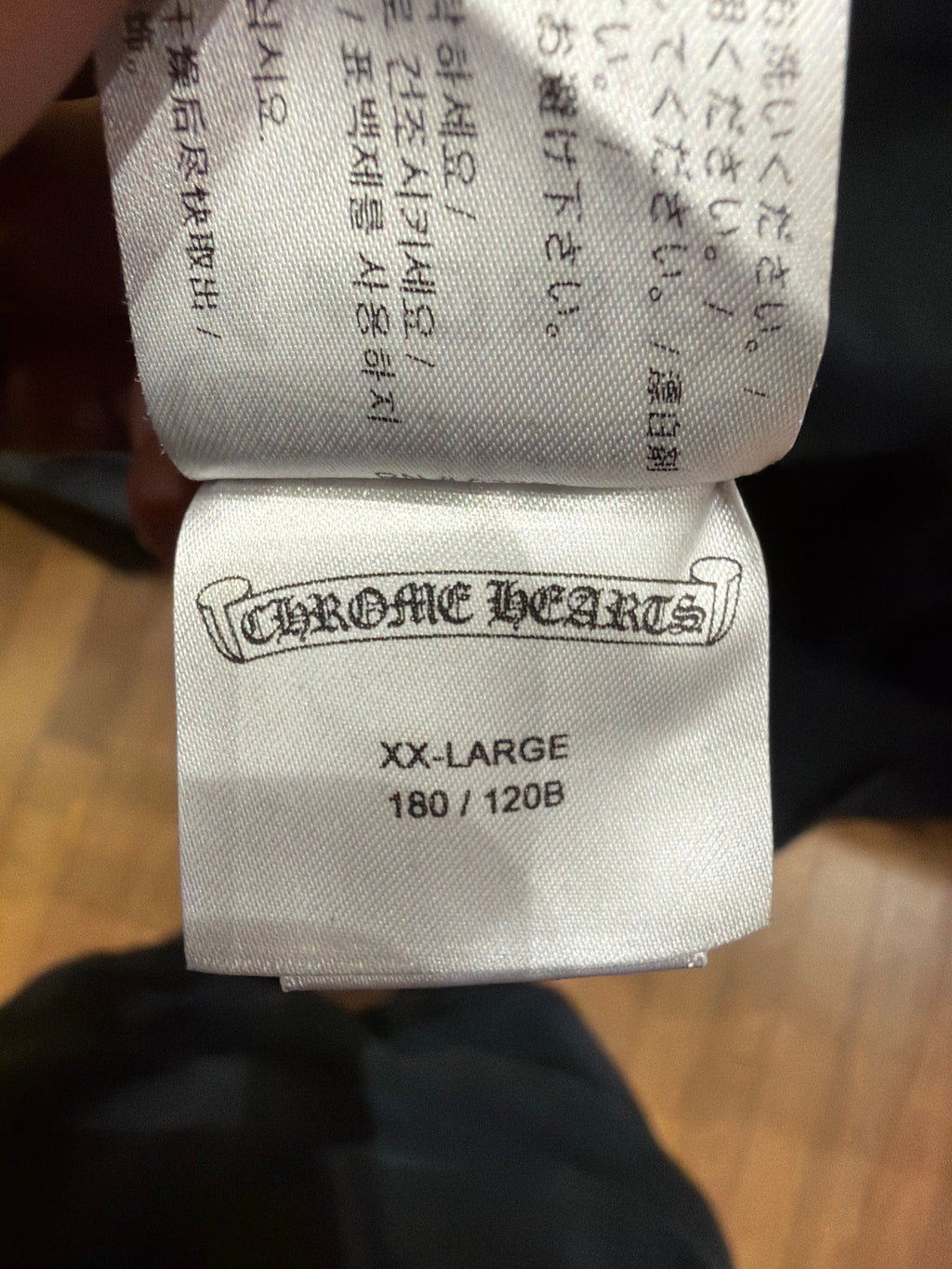 Chrome Hearts ‘New York’ Horseshoe Floral LS