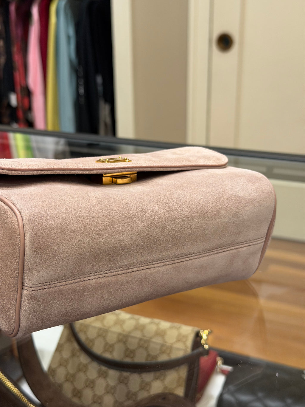 Dolce & Gabbana Mini My Sicily Handbag - Pink Suede
