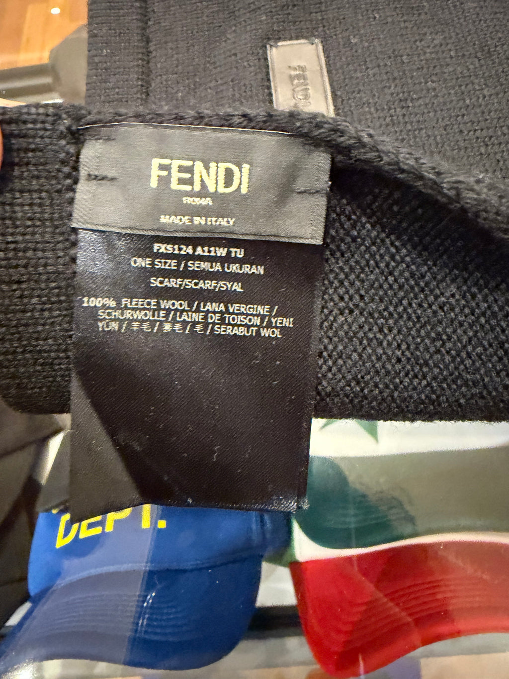 Fendi Graphic Scarf