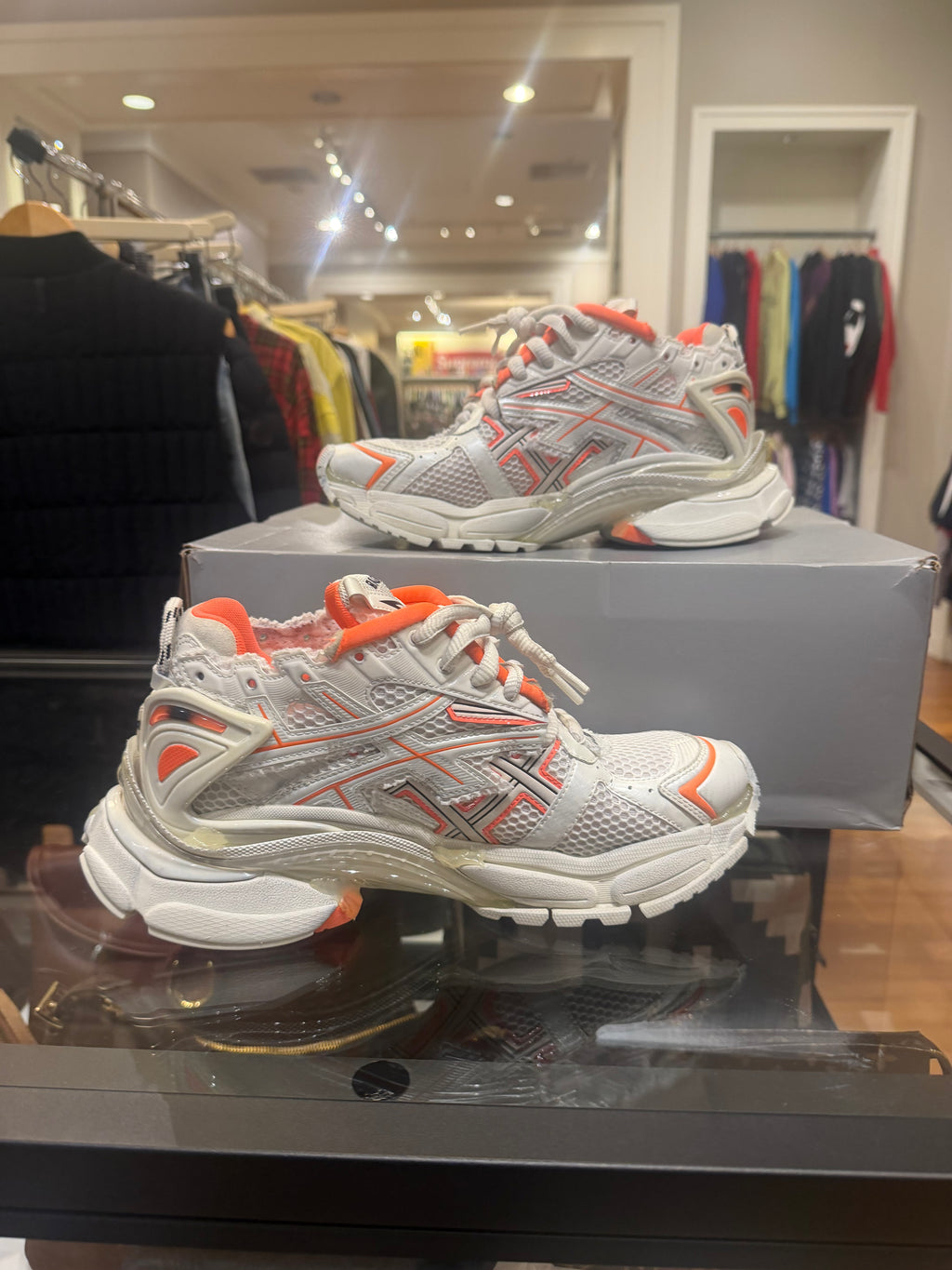 Balenciaga Runner - White/Orange