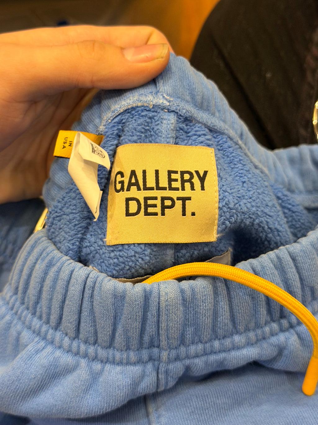 Gallery Dept Painted Flare Sweatpants - Blue