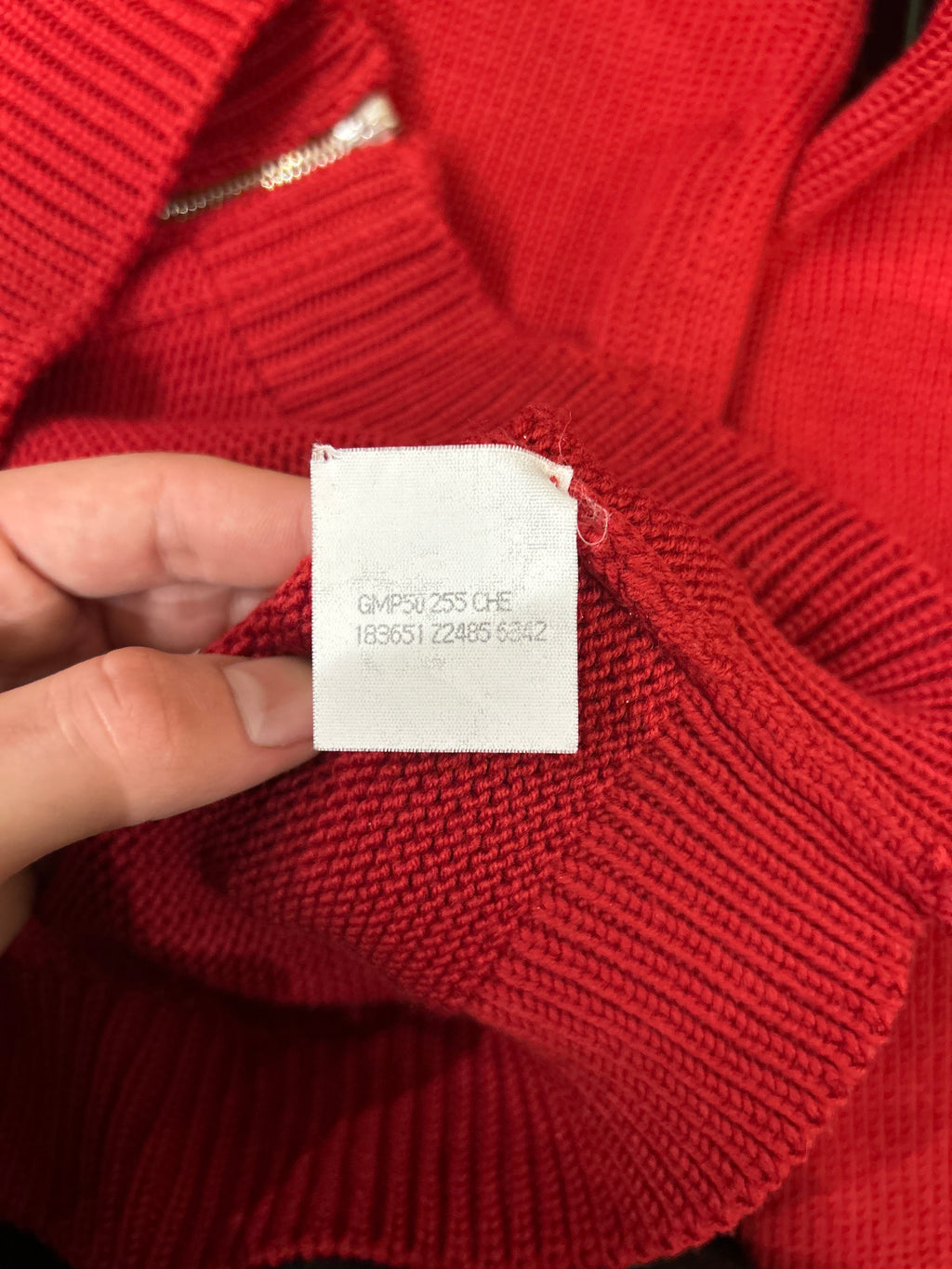 Gucci Wool Knit Full Zip Sweater