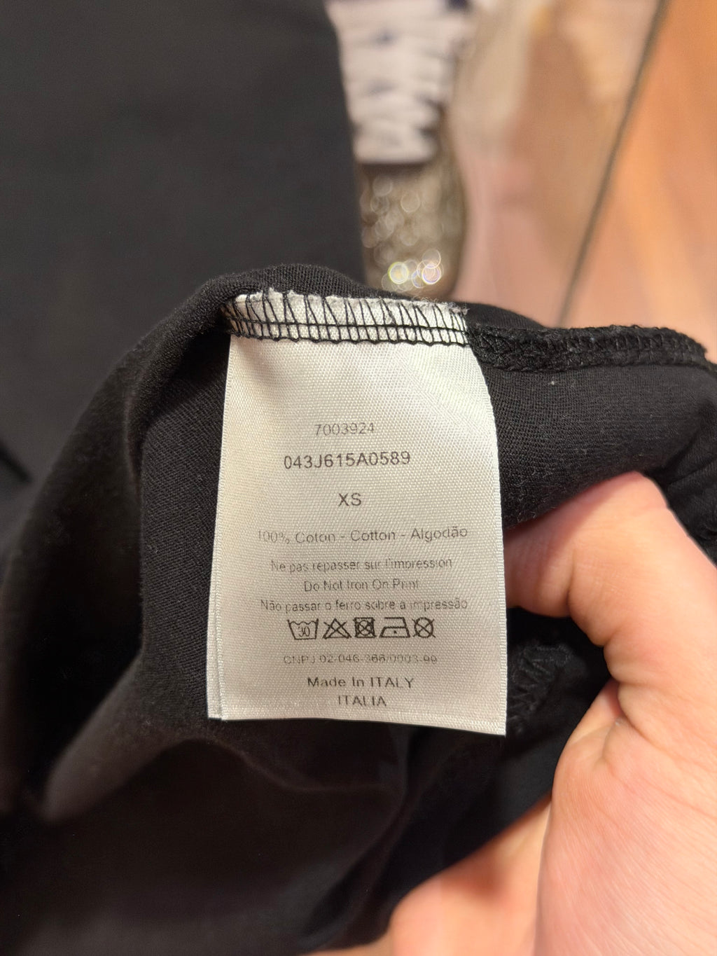 Dior Atlier Tee - Black