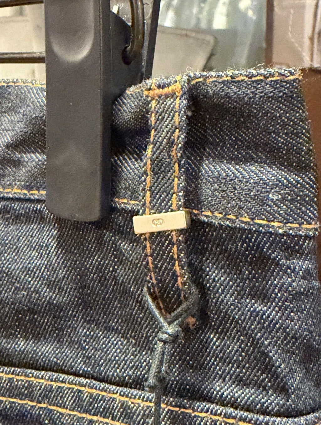 Dior Homme AW11 ‘19cm Pouring Rain’ Raw Denim Jeans - Bleu Marine