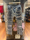 1017 ALYX9SM x Blackmeans Distressed Shredded Denim Jeans