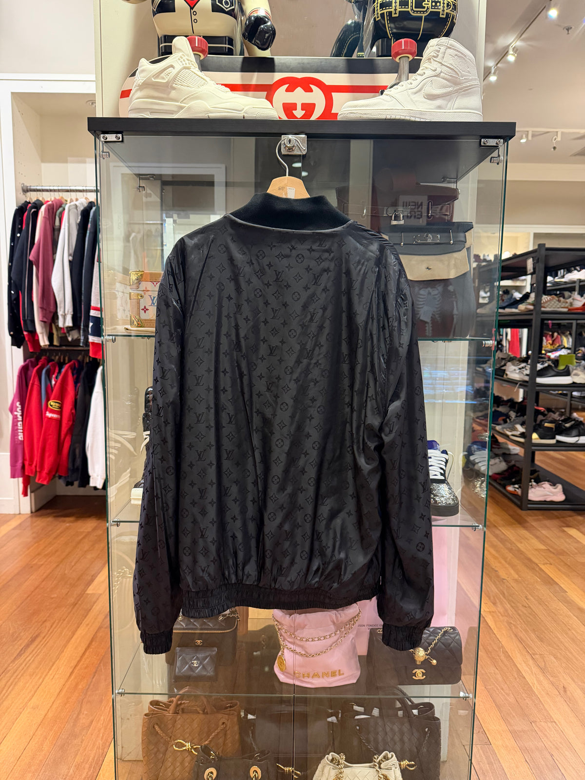 Louis Vuitton Reversible
Monogram Bomber - Black