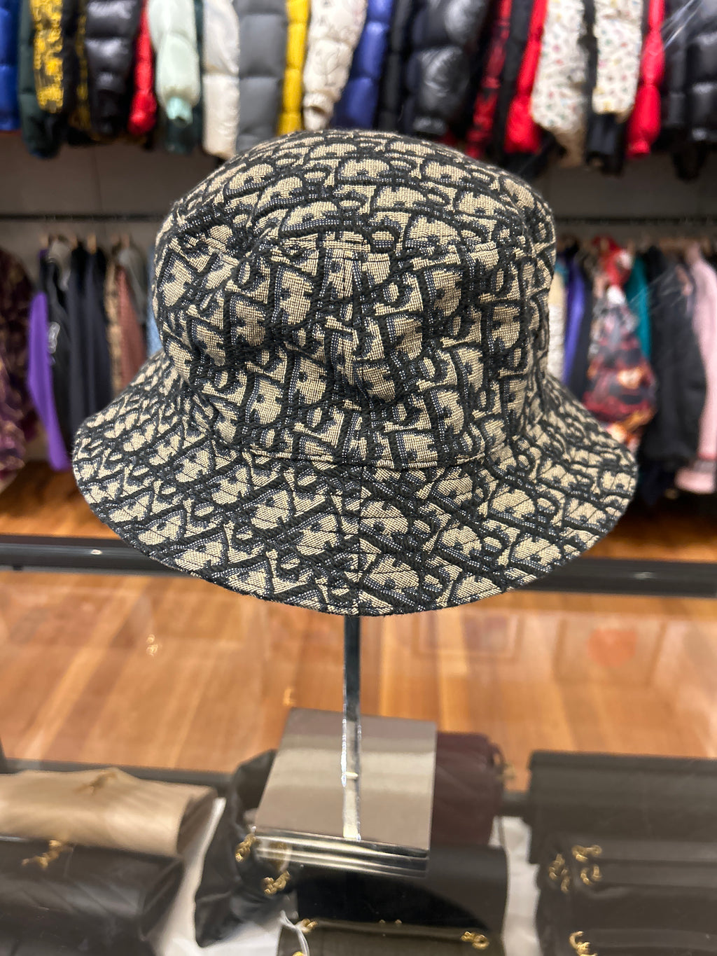 Dior Clip Bucket Hat - Dior Monogram
