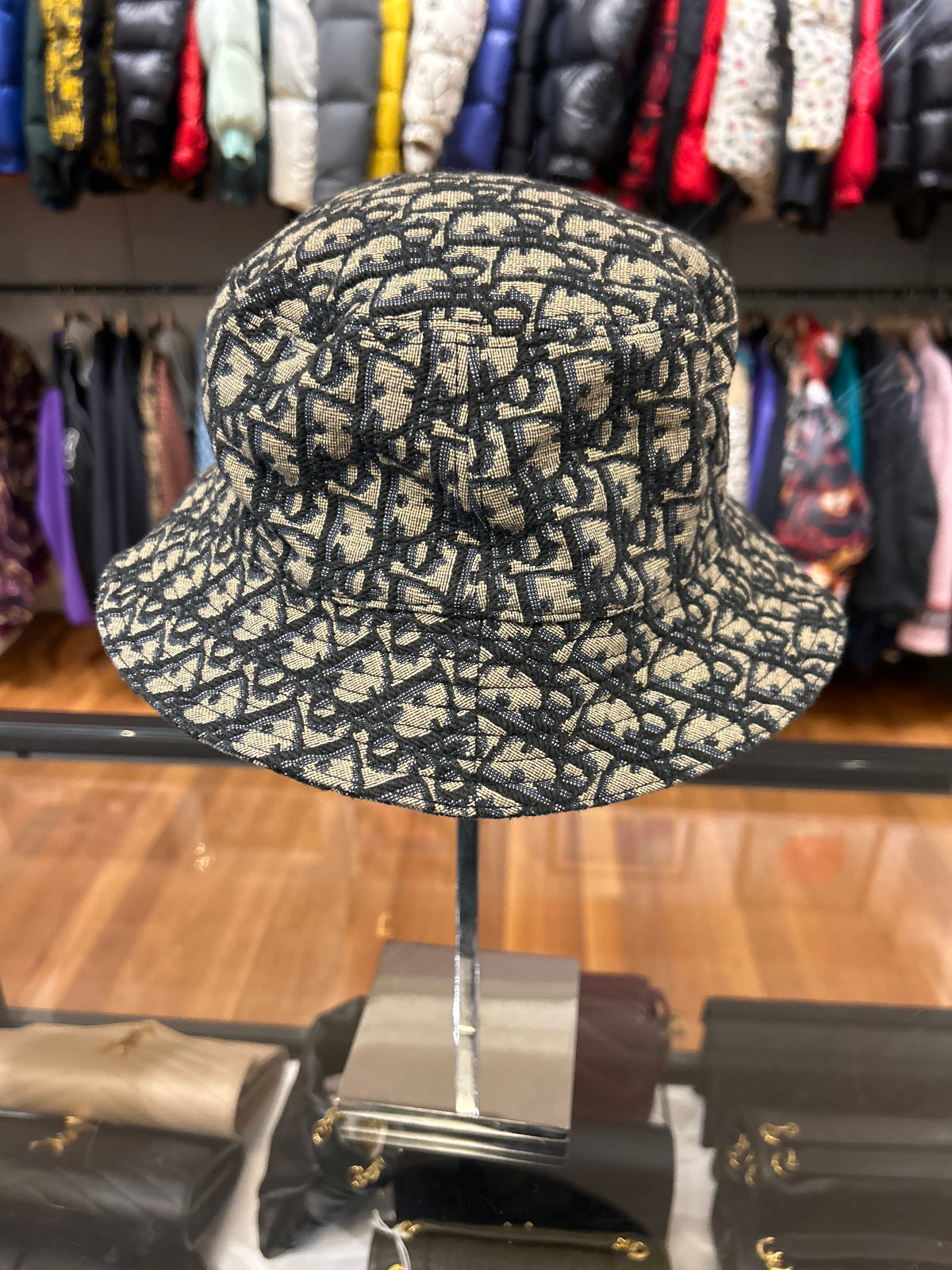 Dior Clip Bucket Hat - Dior Monogram