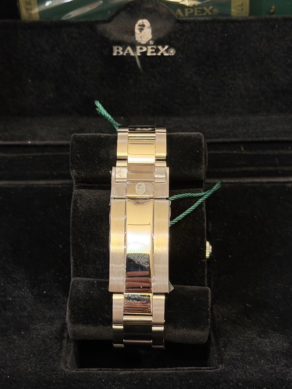 Bape Type 1 Bapex Automatic Watch - Blue Camo
