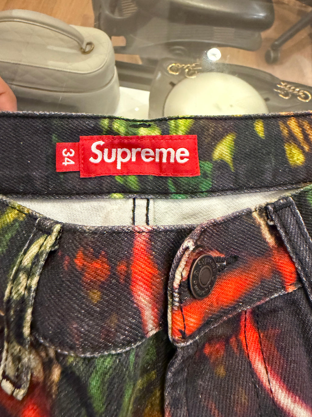 Supreme SS26 Shadows
Baggy Denim Shorts