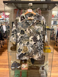 Marni Floral Print Button Up Shirt - Grey