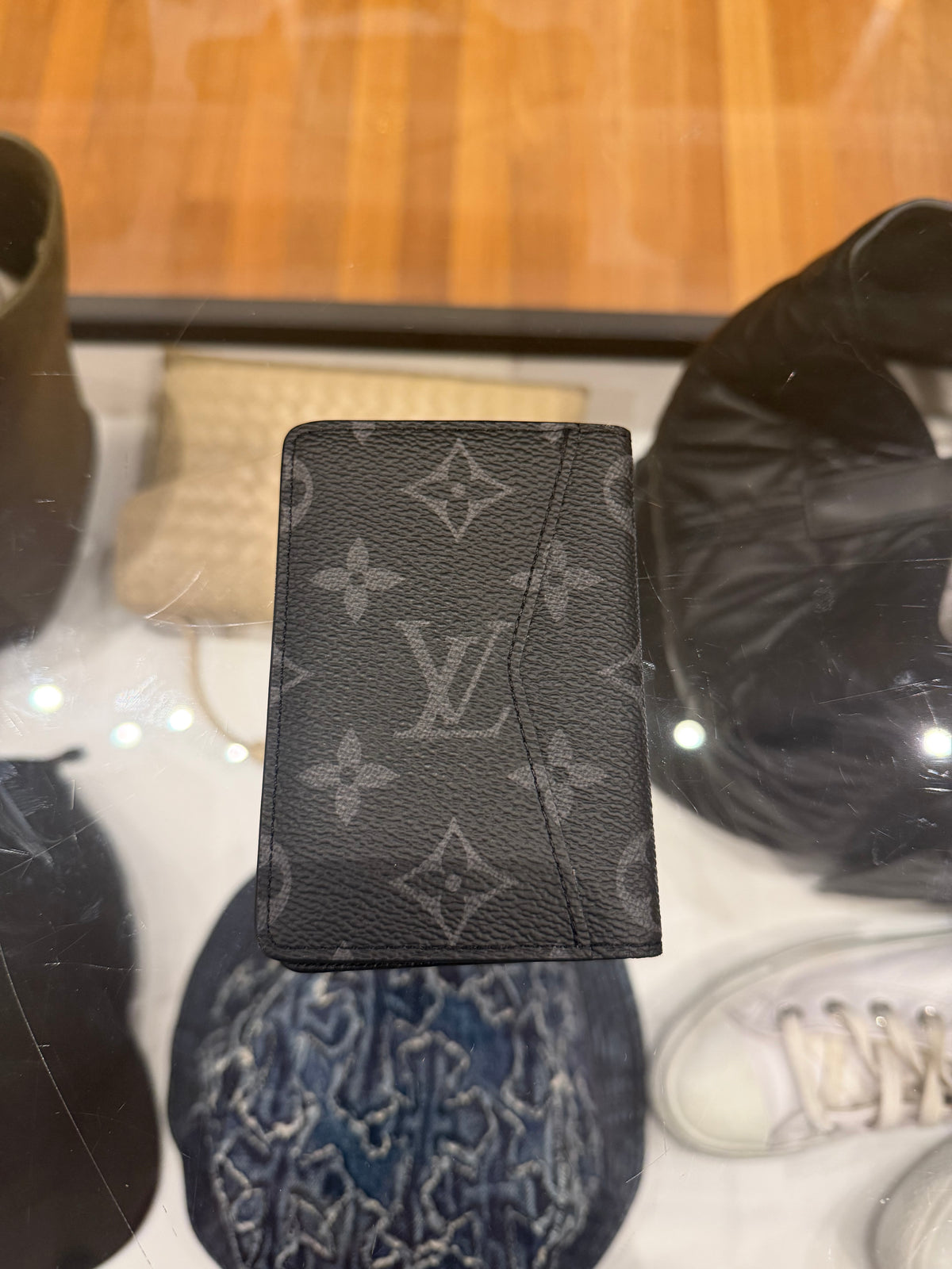 Louis Vuitton Monogram Pocket Organizer - Black/Grey