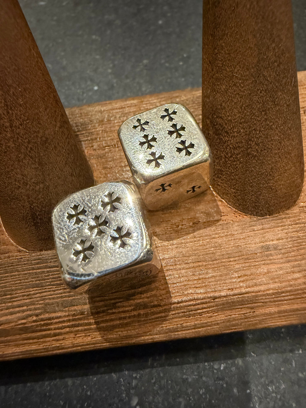 Chrome Hearts Dice - Silver